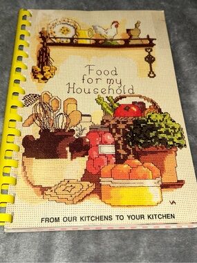 Food For My Household, Abiding Faith Lutheran Church Cookbook, 1986